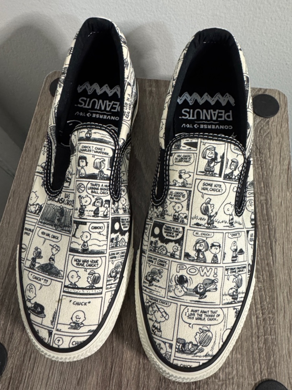 Converse x Peanuts Slip-On Sneakers US Men 10